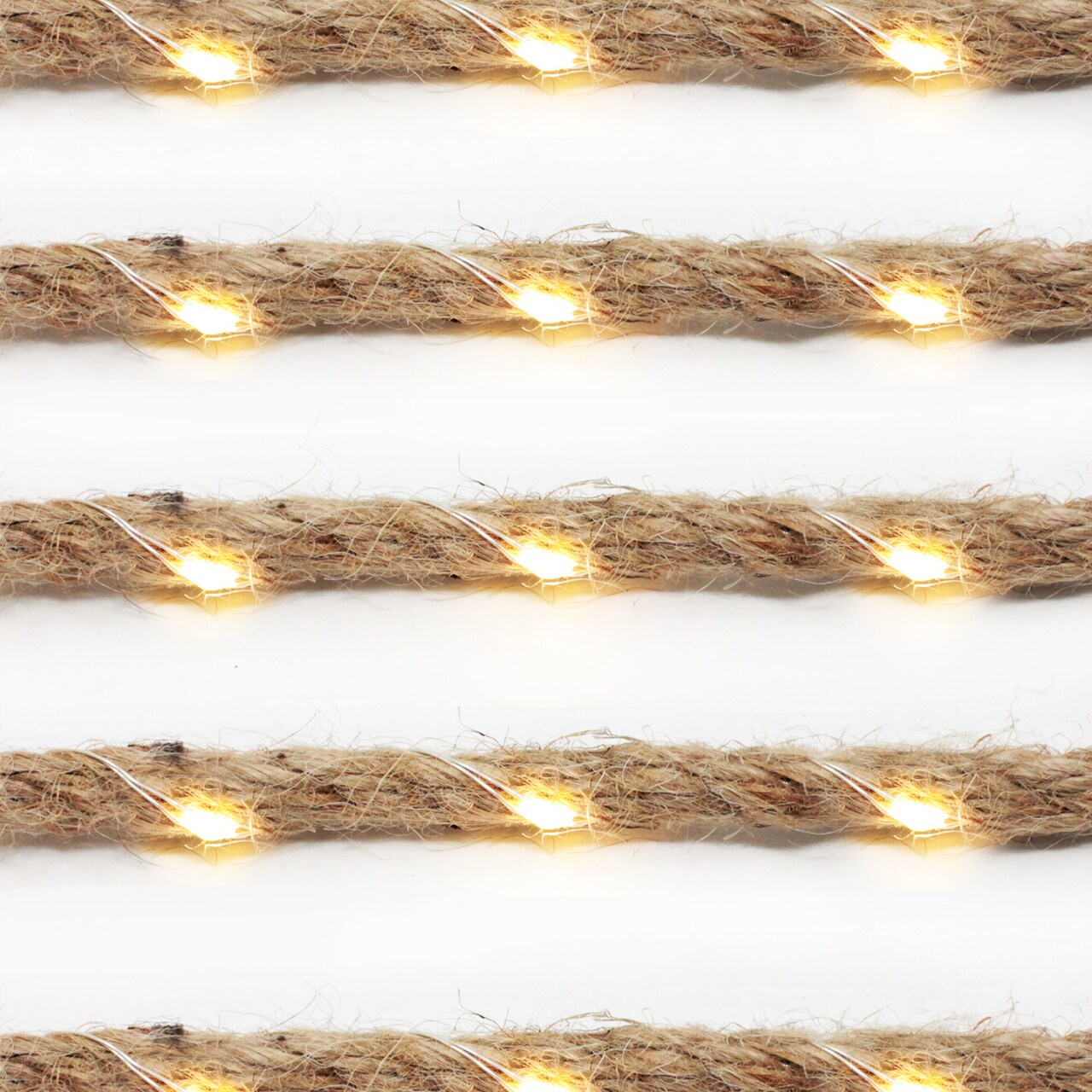 Perfect Holiday 30 LED String Light Rope Battery Operated - Warm White